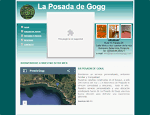 Tablet Screenshot of laposadadegogg.com